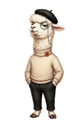 Paco the alpaca