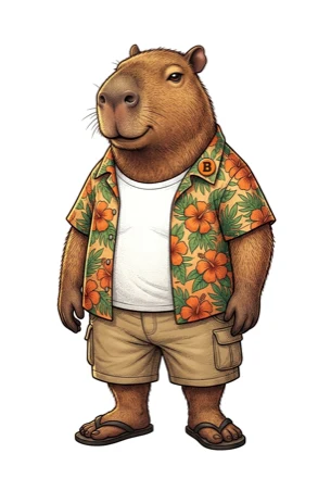Zeca the capybara