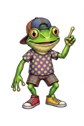 Gigi the frog
